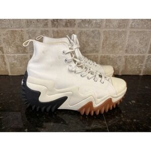 Converse Run Star Motion Hi Shoes‎ Sneakers 171546c White/Black/Gum Women's 10